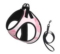 Motif de Cochon Animal Mignon,Harnais pour Animaux de Compagnie, Harnais réfléchissant réglable pour Chien,M