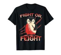Motif de Combat ou de vol d'oiseaux de mer de l'Antarctique, T-Shirt