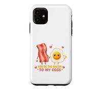 Motif de Couple Mignon « Vous êtes Le Bacon pour Mes œufs » Coque pour iPhone 11