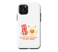 Motif de Couple Mignon « Vous êtes Le Bacon pour Mes œufs » Coque pour iPhone 11 Pro
