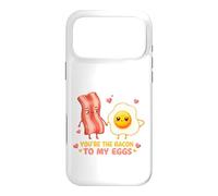 Motif de Couple Mignon « Vous êtes Le Bacon pour Mes œufs » Coque pour iPhone 17 Pro Max