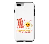 Motif de Couple Mignon « Vous êtes Le Bacon pour Mes œufs » Coque pour iPhone 7 Plus/8 Plus