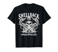 Motif de Croisement de l'équateur Shellback Imperium Neptuni Regis T-Shirt