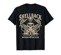Motif de Croisement de l'équateur Shellback Imperium Neptuni Regis T-Shirt