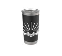 Motif de culte de la Sainte Bible en forme de soleil et de foi Gobelet isotherme en acier inoxydable double paroi