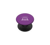Motif de culte de la Sainte Bible en Forme de Soleil et de Foi PopSockets PopGrip Adhésif