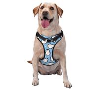 Motif de Dessin animé de Pingouin Mignon,Harnais pour Animaux de Compagnie, Harnais réfléchissant réglable pour Chien,M