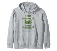 Motif de Dicton culinaire Amusant pour Les accros à Pepperoncini Sweat à Capuche
