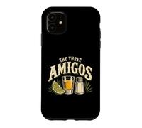 Motif de fête à la Tequila Cinco De Mayo avec Trois Amis Coque pour iPhone 11