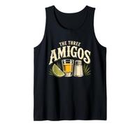 Motif de fête à la Tequila Cinco De Mayo avec Trois Amis Débardeur