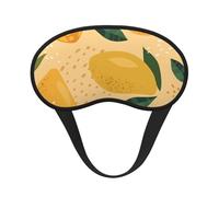 Motif de fruit et de feuilles de mangue,Masques de sommeil occultants, cache-yeux couvrants, masques de sommeil anti-lumière