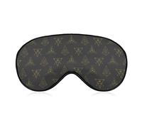 Motif de géométrie sacrée masque pour les yeux de sommeil couverture de sommeil douce couverture de masque de sommeil avec les yeux bandés pour le voyage du sommeil