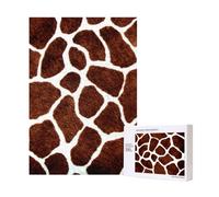 Motif de Girafe Africaine,Puzzle Familial en Bois de 300 pièces pour Adultes et Adolescents