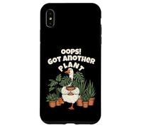 Motif de Jardinage Funny Goose, Oups ! J'Ai Une Autre Plante Coque pour iPhone XS Max