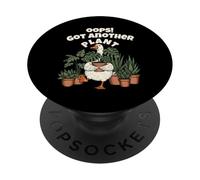 Motif de Jardinage Funny Goose, Oups ! J'Ai Une Autre Plante PopSockets PopGrip Adhésif