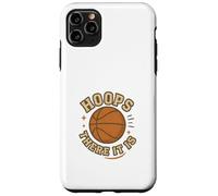 Motif de Jeu de Basket-Ball Vintage Hoops There It is Coque pour iPhone 11 Pro Max