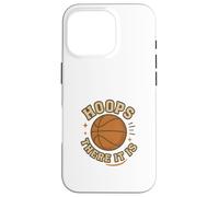 Motif de Jeu de Basket-Ball Vintage Hoops There It is Coque pour iPhone 16 Pro