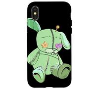 Motif de Lapin en Peluche Gothique à la Menthe Voodoo Bunny Coque pour iPhone X/XS