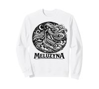 Motif de légende de la Lune et de l'esprit du Vent Slave de Meluzyna Sweatshirt