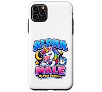 Motif de Licorne Amusant pour Homme Alpha Coque pour iPhone 11 Pro Max