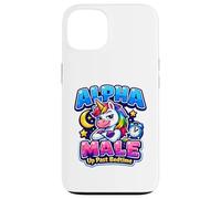 Motif de Licorne Amusant pour Homme Alpha Coque pour iPhone 13