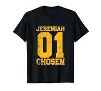 Motif de Maillot du chapitre de la Bible Choisi par Jérémie 1 T-Shirt