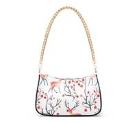 Motif de Noël avec renne_97551_4 Sac à bandoulière tendance pour femmes, sacs à main pour femmes, cadeaux d'anniversaire pour