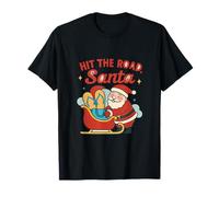 Motif de Noël « Hit The Road Santa Vacation Mode » T-Shirt