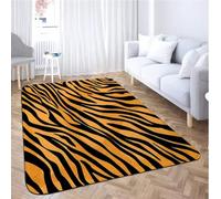 Motif De Peau D’Animal Léopard Imprimé Tapis Maison Chambre Sol Décor Grand Tapis Antidérapant Table Basse Tapis Salle De Bain Paillasson 200X300Cm