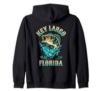Motif de pêche de Key Largo en Floride Sweat à Capuche