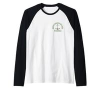 Motif de pêche de Smith Mountain Lake Virginia Manche Raglan