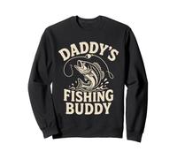 Motif de pêche pour Enfants Daddy's Fishing Buddy Sweatshirt
