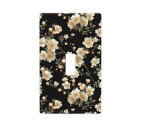 Motif de petite couverture d'interrupteur à bascule simple pour cuisine, ferme, chambre à coucher, salle de bain