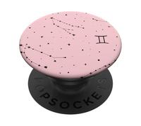 Motif de Signe Gémeaux Astrologie PopSockets PopGrip Adhésif