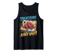 Motif de trésor Amusant X Marks The Jerky Spot Débardeur