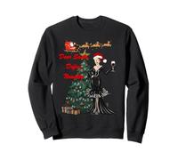 Motif Dear Santa Naughty Christmas Party Vibes Sweatshirt
