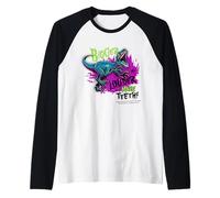 Motif d'halloween Jurassic Park Plus Grand Plus Fort Manche Raglan