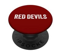 Motif Diables Rouges Vieilli PopSockets PopGrip Adhésif