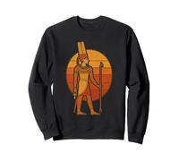 Motif Dieu égyptien Amon - Symbole rétro égyptien Amun-Ra Ankh Sweatshirt
