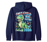 Motif Dinosaure Big Brother 2026 pour Enfants célébrant la Famille Sweat à Capuche