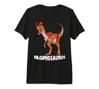 Motif Dinosaure Dilophosaure T-Shirt Haut de Gamme