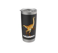 Motif dinosaure Gallimimus Gobelet isotherme en acier inoxydable double paroi