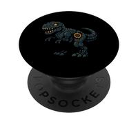 Motif Dinosaure Robot T Rex PopSockets PopGrip Adhésif