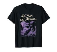 Motif dinosaure Snooty Let Them Eat Meteors T-Shirt