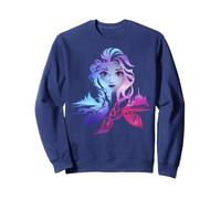 Motif divisé d'Elsa La Reine des neiges pour Disney Sweatshirt