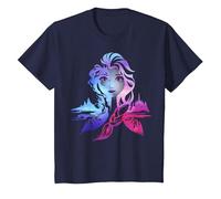 Motif divisé d'Elsa La Reine des neiges pour Disney T-Shirt