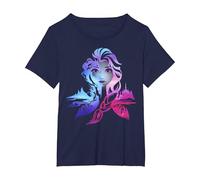 Motif divisé d'Elsa La Reine des neiges pour Disney T-Shirt