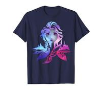Motif divisé d'Elsa La Reine des neiges pour Disney T-Shirt