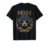 Motif d'ours Amusant à Asheville, Caroline du Nord, États-Unis T-Shirt