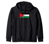 Motif Drapeau de la Jordanie pour Hommes, Femmes, Enfants Sweat à Capuche